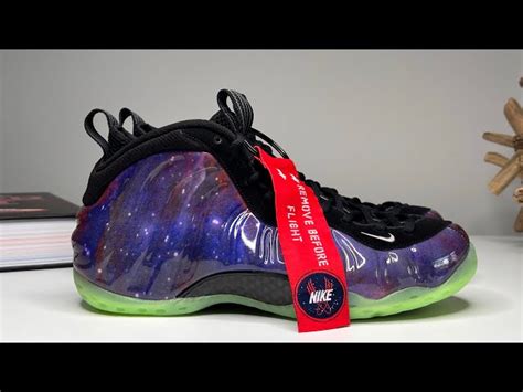 nike foamposite galaxy real vs fake|nike air foamposite release date.